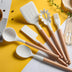 Kitchen Tool Non-Stick Spatula Spoon - Silicone 10-Piece Set - Modern Home Chefs - Minihomy