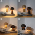 INS Wooden Cute Mushroom LED Night Light - Bedside Table Lamp for Bedroom - Minihomy