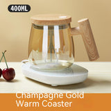 High-Speed Self-Stirring Coffee Mug - 400ML Electric Mixing Glass Cup