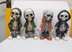 Halloween Cool Skeleton Figurines Doll Resin Ornament Home Decor - Minihomy