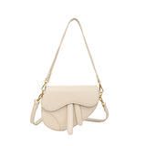 Women's Urban Simplicity Shoulder Saddle Crossbody Bag