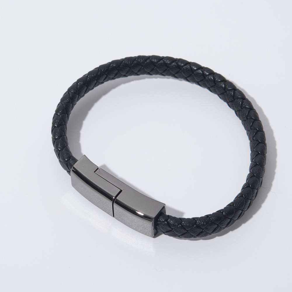 Bracelet Charger USB Charging Cable - Wearable Data Cable for iPhone 14, 13 Max, and Android Devices - Minihomy