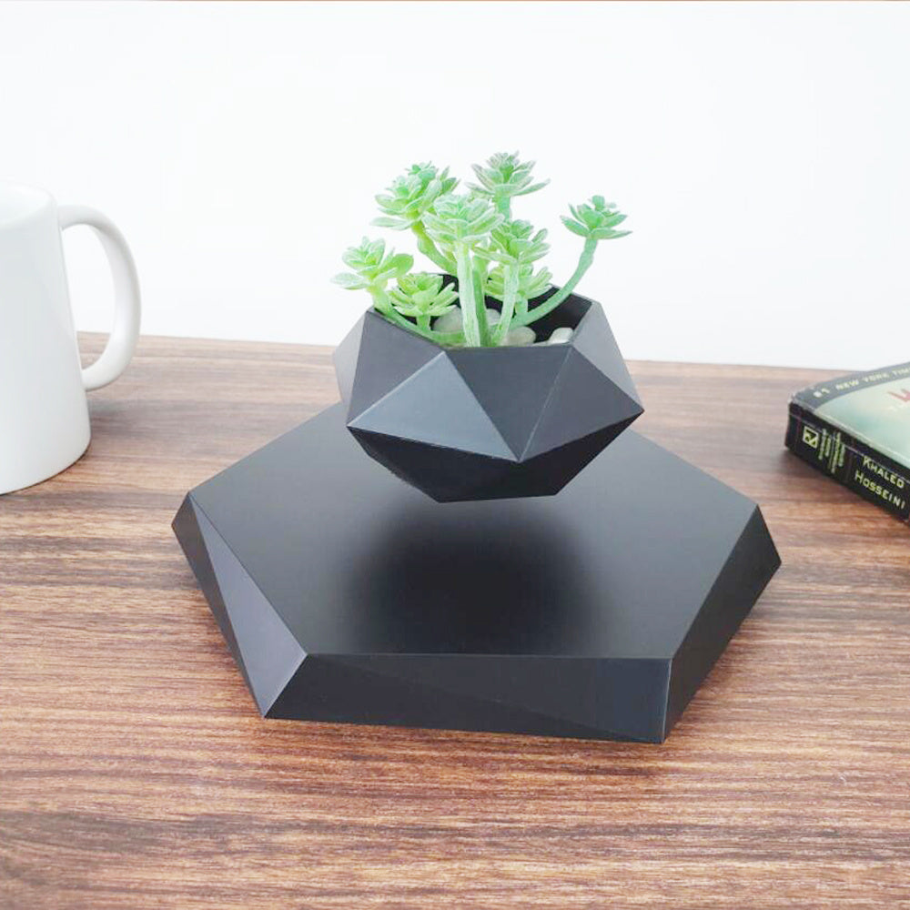 Magnetic Levitating Flower Pot: Bonsai Air Plant Planter for Home Decor