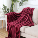 Solid Color Flannel Blanket