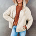 Casual Jackets On Both Sides To Keep Warm Cotton-padded Clothes Women - Minihomy