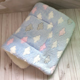 Soft Pet Dog Cat Flannel Thick Blanket