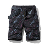 Workwear Men's Printed Loose Casual Shorts