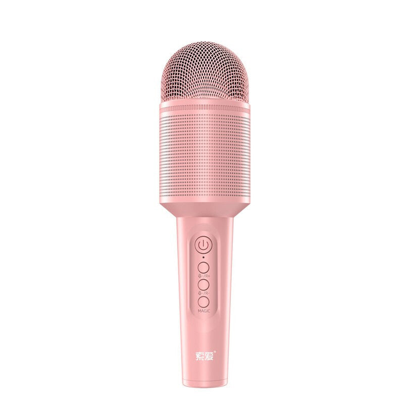 Audio Integrated Microphone Karaoke Wireless Bluetooth - Minihomy