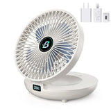 Wall Mounted Folding Fan: Compact & Powerful Air Circulation