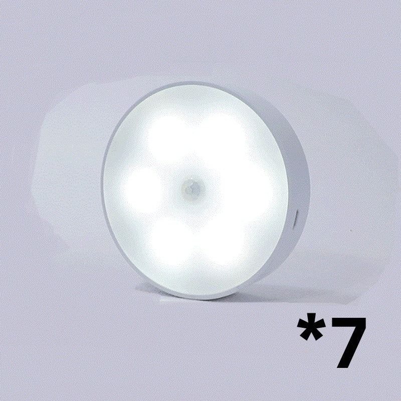 USB Rechargeable Motion Sensor Light - Wireless LED Puck Light for Kitchen Cabinet Lighting and Night Lamp