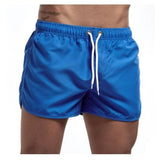 Wrap men's shorts smooth beach slim pants