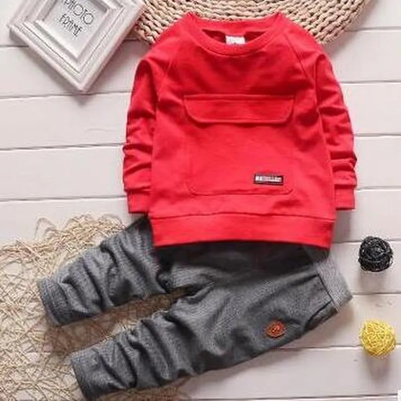 0-3 years old suit pants children's sportswear boys girls - Minihomy