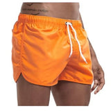 Wrap men's shorts smooth beach slim pants