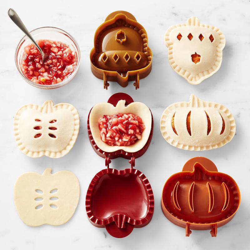 Fall Hand Pie Molds Set Of 3 Christmas Baking Kitchen Tools - Minihomy