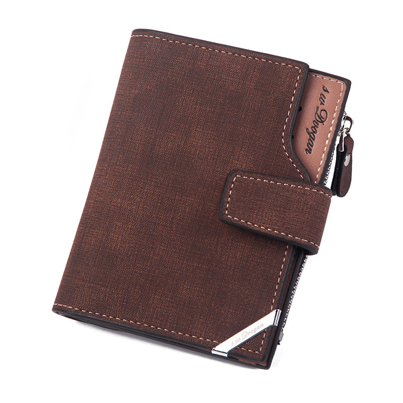 Men's Short Fashionable Retro Wallets