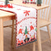 Christmas Table Flag Double Printing Snowman Table Mat - Minihomy