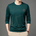 Men's Round Neck Long Sleeve T-Shirt - Minihomy