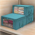 3-Ply Non-woven Fabric Foldable Storage Bag For Quilt And Pillow 49x36x21cm - Minihomy