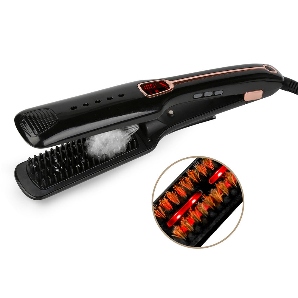 Hair Straightener Multifunctional Steam Spray Straightening Comb Hair Care Tool