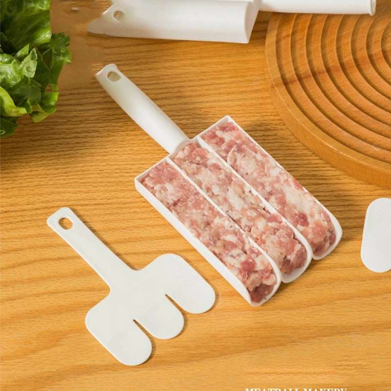 Creative Kitchen Triple Meatball Maker - Minihomy