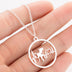 Pet Dog Footprints Paw Necklace - Minihomy