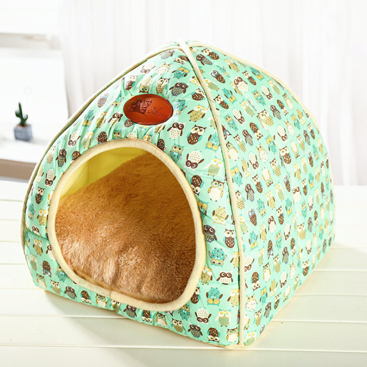 Cat House Closed Folding Cat Villa Teddy Pet Supplies