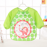 Children's long-sleeved anti-dressing clothes baby bib - Minihomy