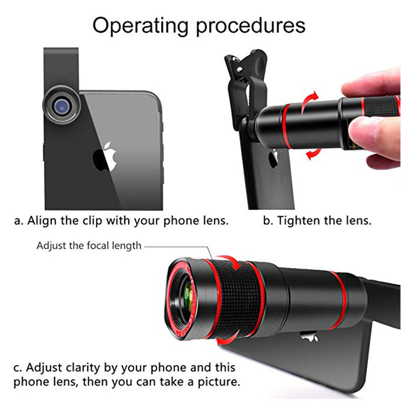 Cell Phone Telescope Lens - Minihomy