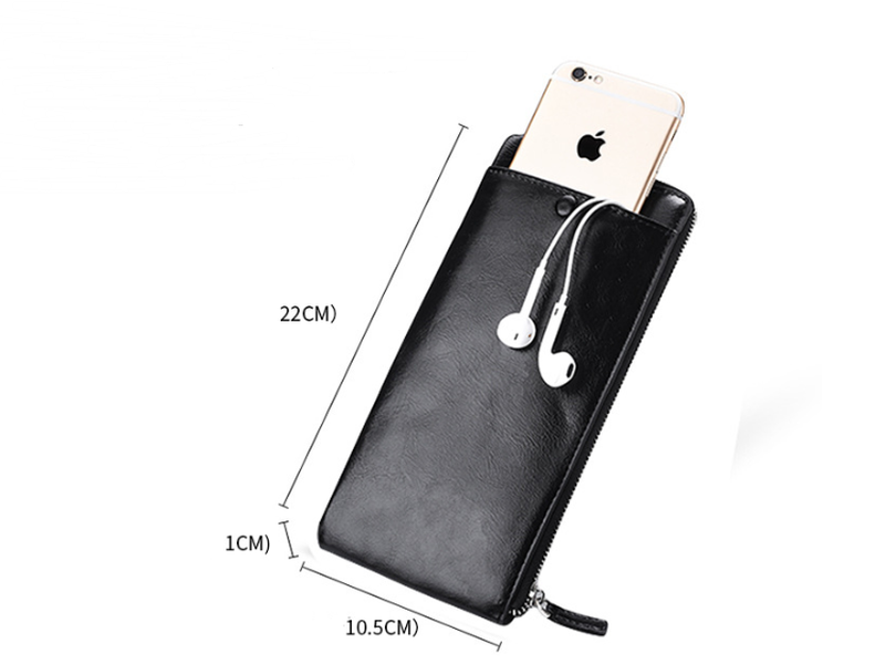 Long Wallet and phone case for men - Minihomy