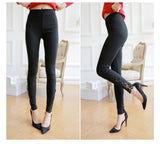 Triangular Side Lace Carving Slimming Leggings