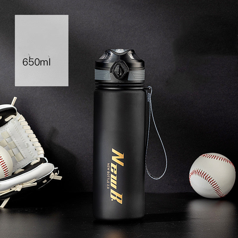 Large capacity sports portable water bottle - Minihomy