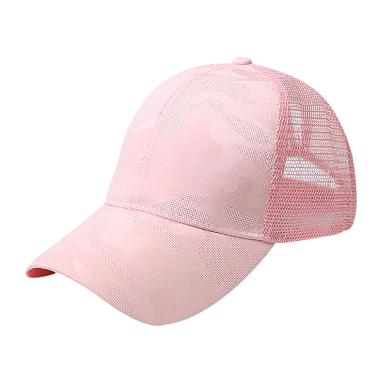 Lady's ponytail baseball cap