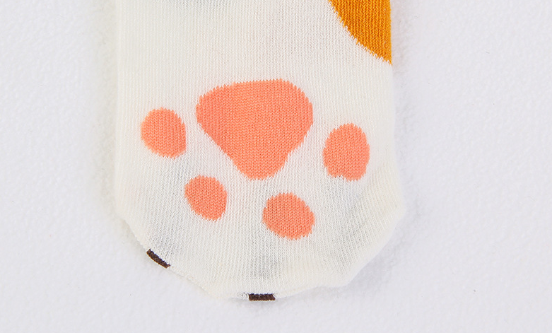 Cat Claw Boat Socks Summer Fresh Lady Student Personality Cute Cat Claw Animal Pattern Socks - Minihomy