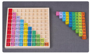 Wooden Montessori Multiplication Table - Minihomy
