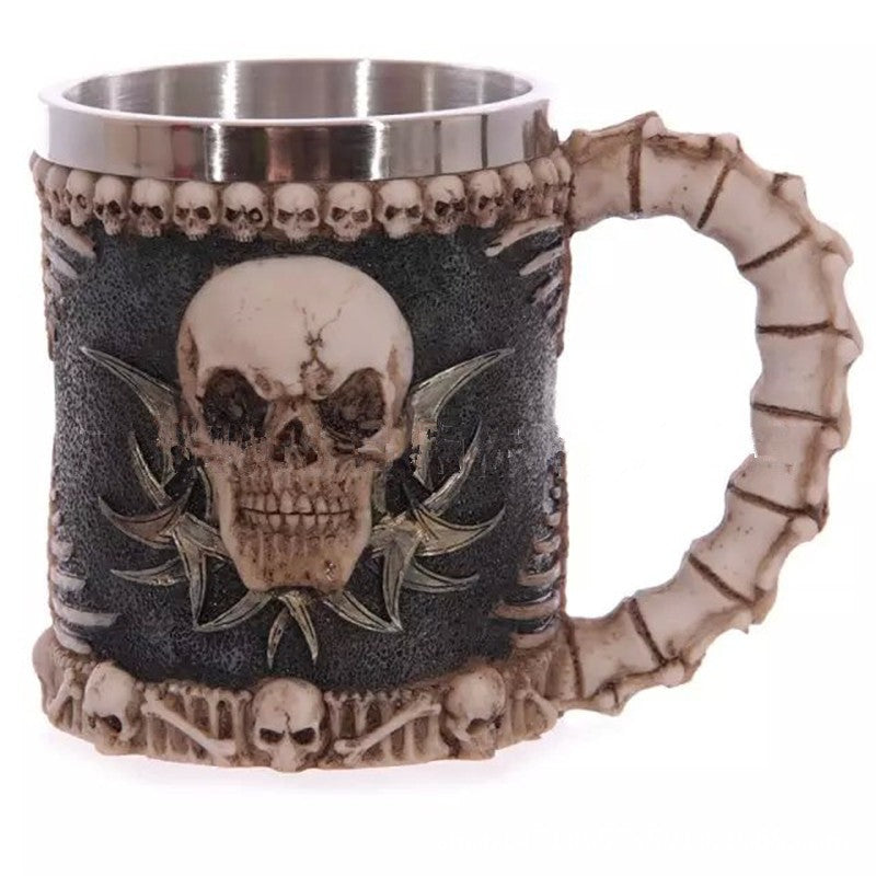 400ML 3D Skull Mugs Coffee - Minihomy