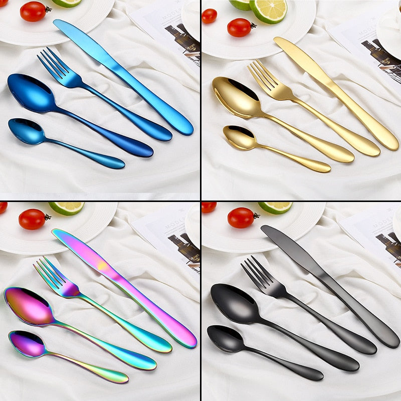 Four-piece portable cutlery set - Minihomy