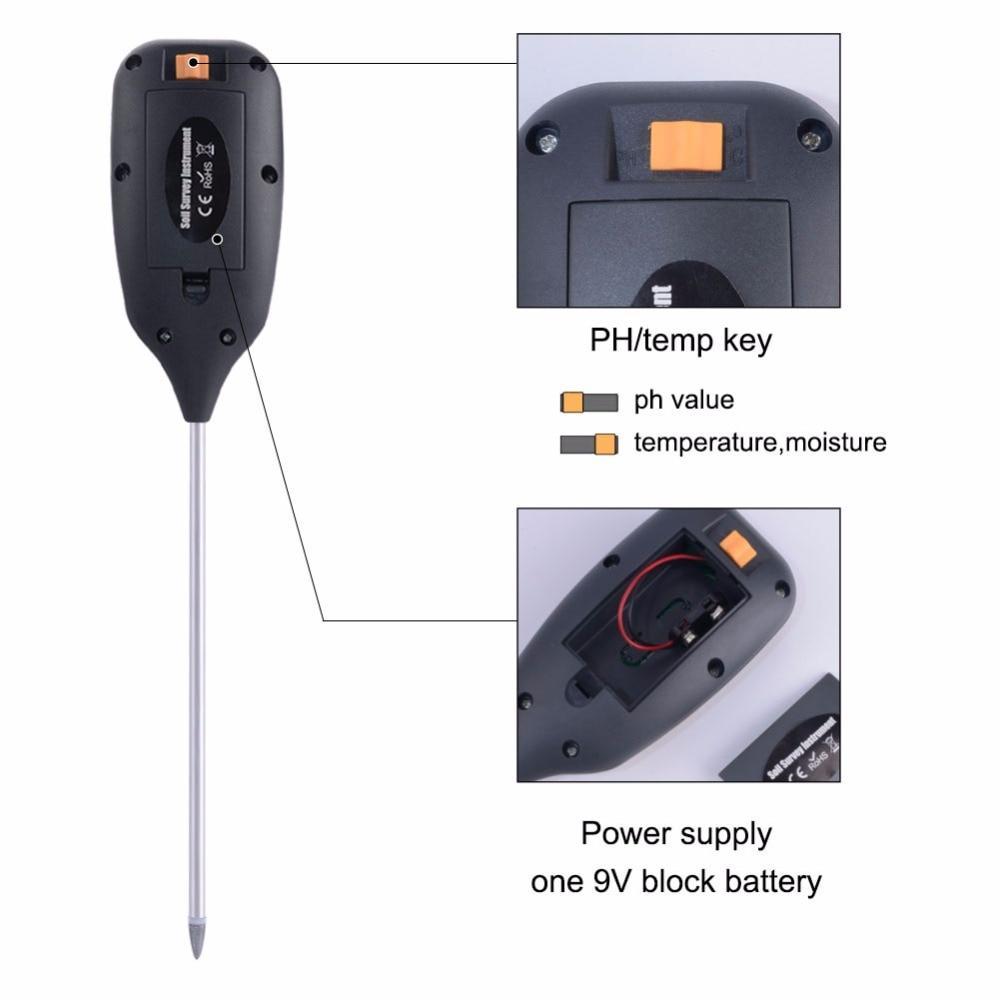 Soil pH tester