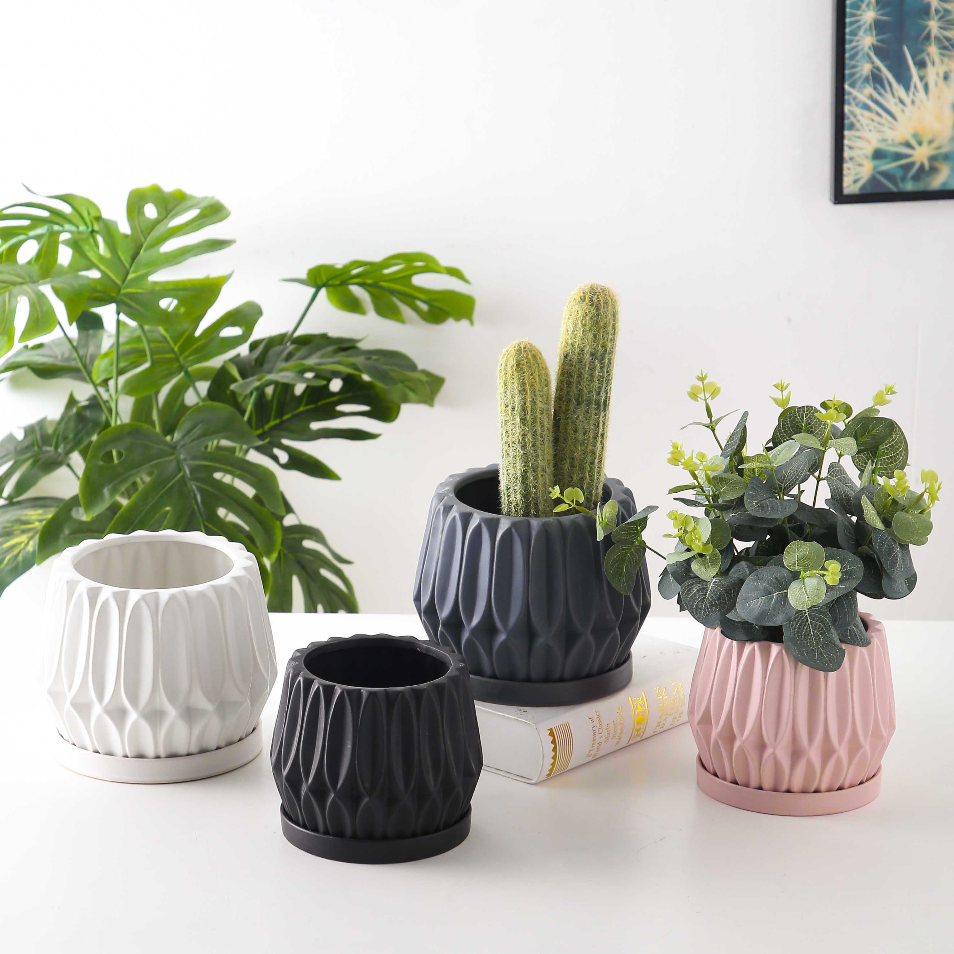 Tabletop plant flowerpot