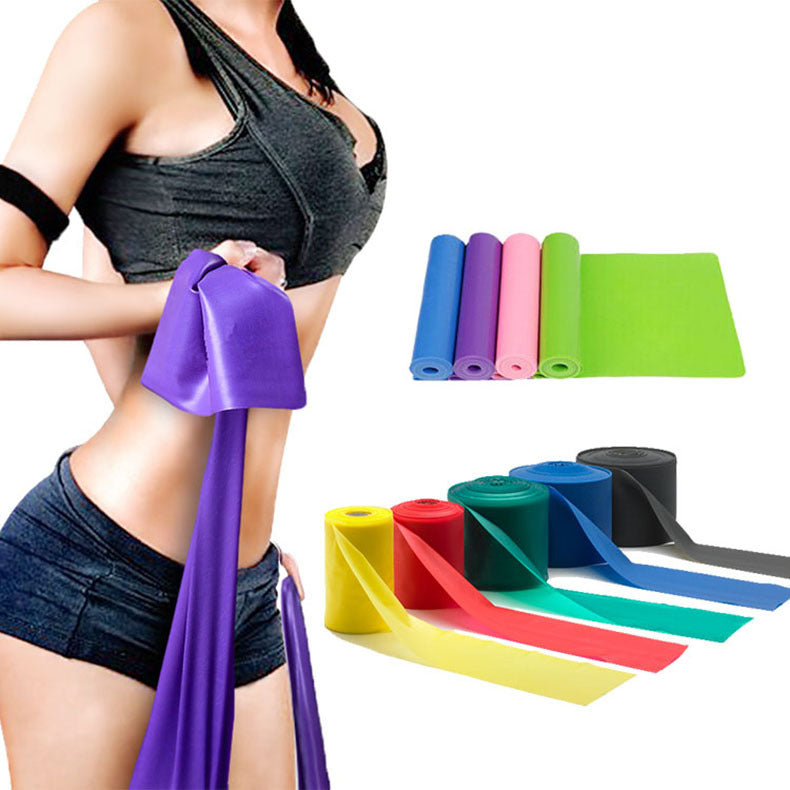 Environmentally friendly TPE yoga stretch drag strap fitness