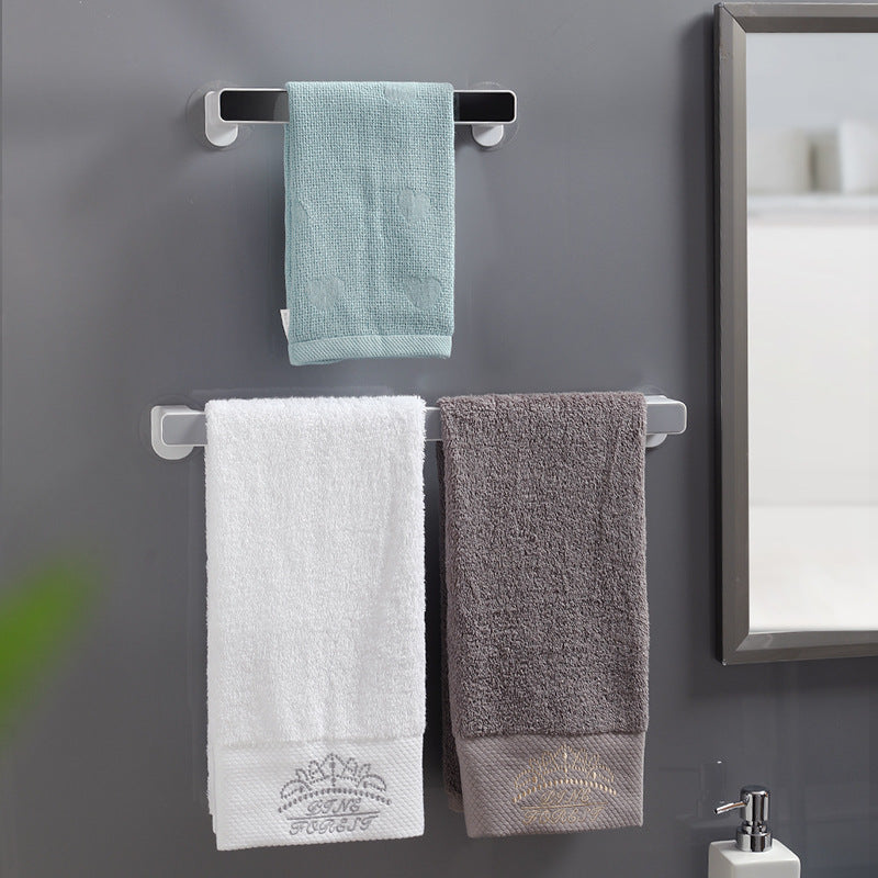 Towel Rack Free Punching Toilet Bathroom Suction Cup Towel Rack