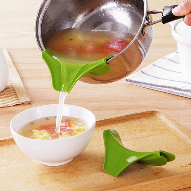 Silicone Soup Funnel Kitchen Gadget Tools