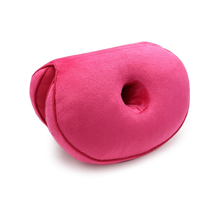 Multifunctional Plush Beautiful Buttocks Cushion In Half Fold Dual-use Cushion Pillow - Minihomy