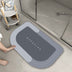 Cushion Cushion Bathroom Sliding  Door  Floor  Bathroom Foot Mat - Minihomy