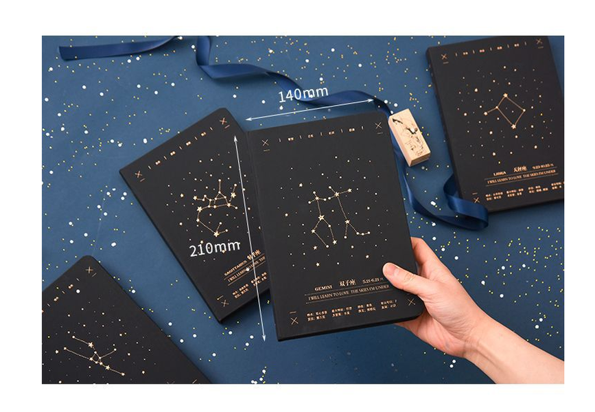 High-quality zodiac sign notebook - Minihomy