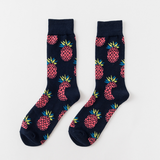 Happy tube socks fruit banana men's and women's socks