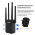 Dual-band 1200-megabit wireless relay router - Minihomy