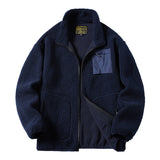 Men's Plus Velvet Denim Youth Casual Jacket - Minihomy