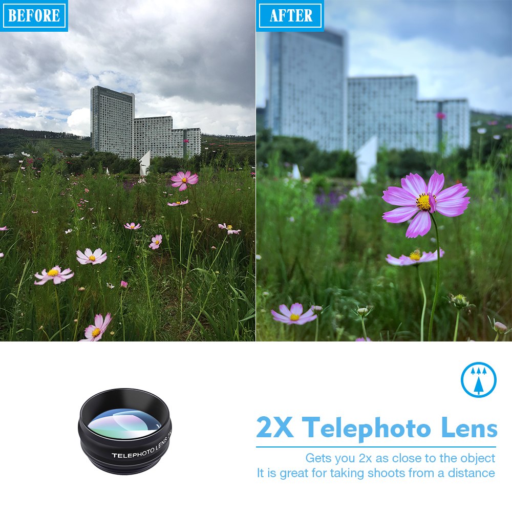 10 in 1 APEXEL Phone Lens Kit