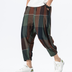 Ankle-Length Linen Joggers Men Pants - Minihomy