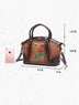 Hand-rubbed Three-dimensional Relief Retro Female Bag - Minihomy